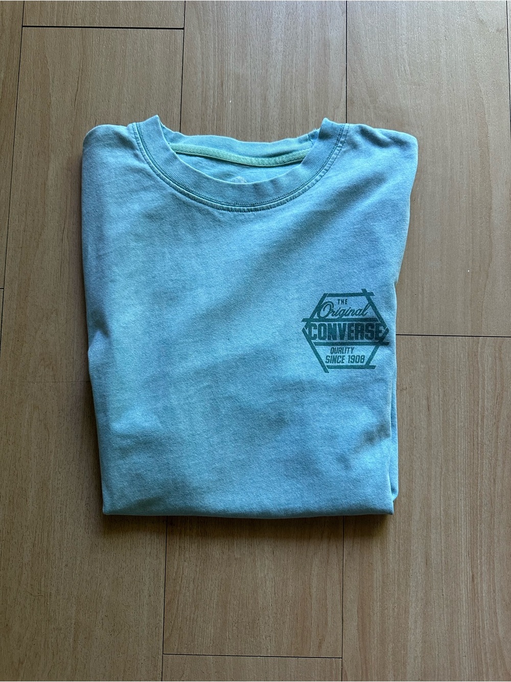 Converse Men’s Tee Shirt Size XS Blue